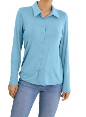 Camicia tinta unita